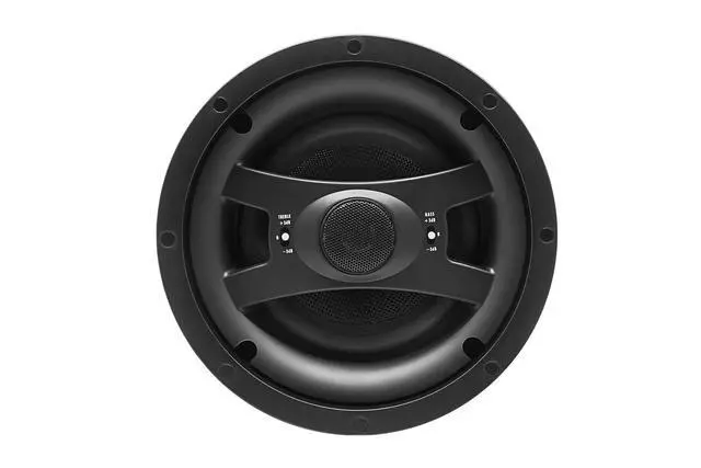 Alt view image 2 of 7 - Sound ECS6.5 Edgeless Series In-Ceiling Speakers (Black, Pair)