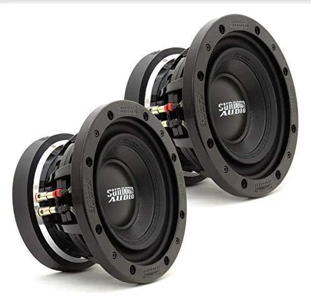 Main image of Pair of SD-3 8 D4 8" 300W RMS Dual 4-Ohm SD Subwoofer