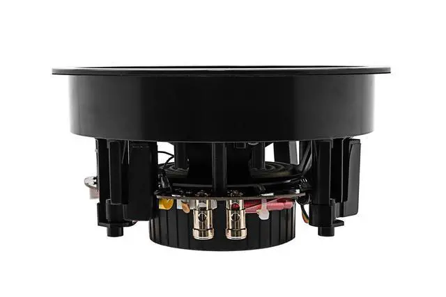 Alt view image 6 of 7 - Sound ECS6.5 Edgeless Series In-Ceiling Speakers (Black, Pair)