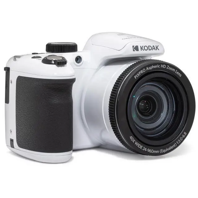 Alt view image 6 of 7 - PIXPRO AZ405-WH 20MP Digital Camera 40X Optical Zoom 24mm Wide Angle Lens Optical Image Stabilization 1080P Full HD Video 3" LCD Vlogging Camera, Full Frame, with Bag & SD Card + Reader (White)