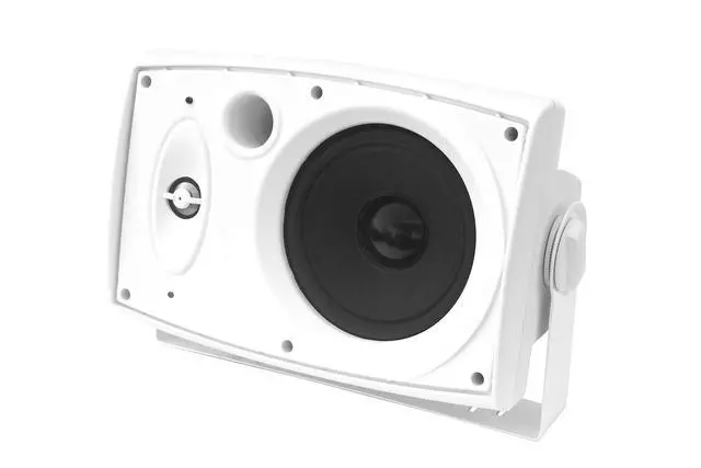 Alt view image 3 of 6 - ASP90 6.5" Premium Outdoor Weather-Resistant Patio Speakers with 70v Switch (Pair)