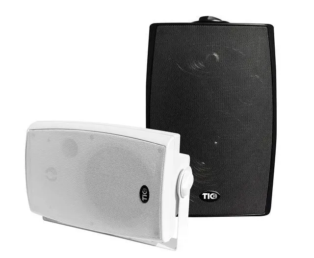 Alt view image 4 of 6 - ASP90 6.5" Premium Outdoor Weather-Resistant Patio Speakers with 70v Switch (Pair)