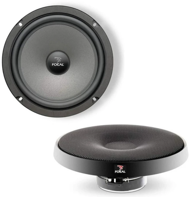 Alt view image 2 of 6 - IS200 8" 2 Way Component Speaker System with Grills