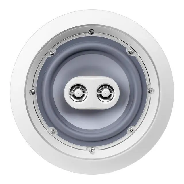Alt view image 5 of 7 - ICE600TTWRS 6.5" Dual Tweeter Stereo Ceiling Speaker Weather Proof - 2 Pack