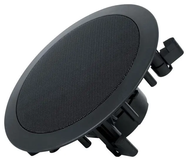 Alt view image 5 of 6 - HC55-16 Black 5.25" in-Ceiling Home Theater Speakers, 8-Pack | 300W Peak/120W RMS, 16 Ohm, 2-Way, Swivel Tweeter, Polypropylene Cone, Flush Mount Paintable Grills, Spring Loaded Terminals