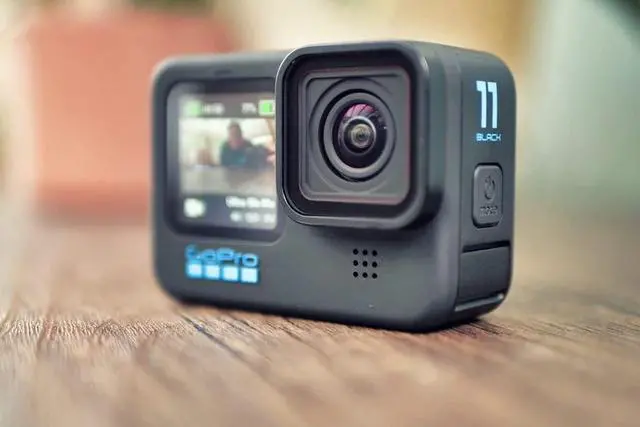 Alt view image 2 of 7 - HERO11 Black Mini - Compact Waterproof Action Camera with 5.3K60 Ultra HD Video, 24.7MP Frame Grabs, 1/1.9" Image Sensor, Live Streaming, Stabilization