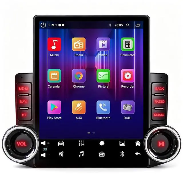 Main image of 5G WiFi Car Stereo Radio for Nissan Altima 2005 2006 with Wireless Carplay Android Auto 9.7 inch Touch Screen Radio for Nissan Altima Head Unit GPS Navi with Backup Camera Bluetooth FM/RDS,2+32G