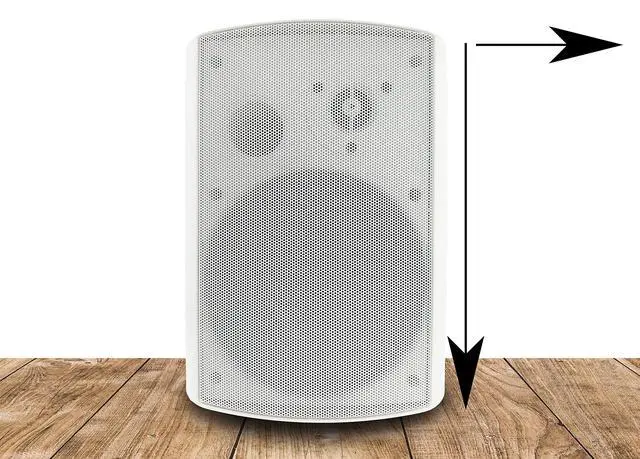 Alt view image 3 of 7 - GWS560P 6.5'' Wireless BT Indoor/Outdoor/Patio Speakers - Pro-Active, Wall Mountable, 150W MAX / 75W RMS w/ 2-Way Full Range Stereo, Built-in Digital Sound Amplifier, Pair, White Color