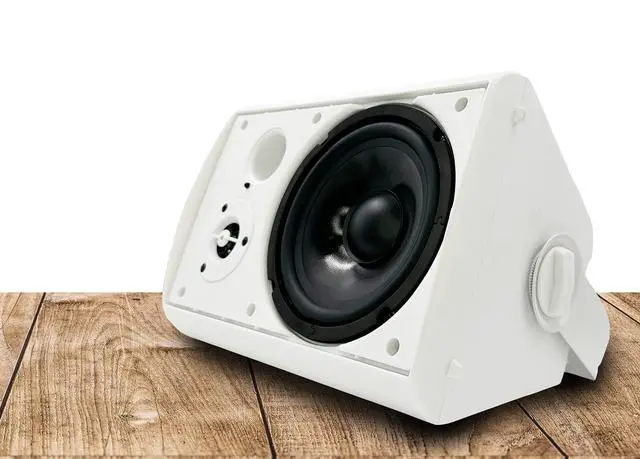 Alt view image 4 of 7 - GWS560P 6.5'' Wireless BT Indoor/Outdoor/Patio Speakers - Pro-Active, Wall Mountable, 150W MAX / 75W RMS w/ 2-Way Full Range Stereo, Built-in Digital Sound Amplifier, Pair, White Color