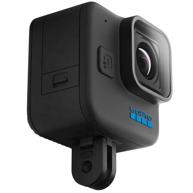 Alt view image 3 of 7 - HERO11 Black Mini - Compact Waterproof Action Camera with 5.3K60 Ultra HD Video, 24.7MP Frame Grabs, 1/1.9" Image Sensor, Live Streaming, Stabilization