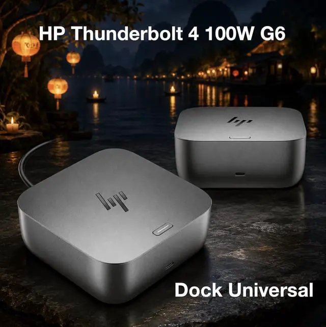 Alt view image 2 of 7 - Thunderbolt 4 100W G6 Dock Universal Thunderbolt/USB-C Docking Station | Port Replicator Bundle w/Dockztorm Hub (Single Cable for Charging, Data Transfers to Any Brand Laptop)
