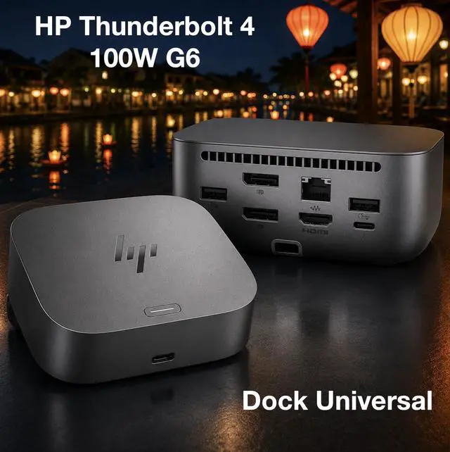 Alt view image 3 of 7 - Thunderbolt 4 100W G6 Dock Universal Thunderbolt/USB-C Docking Station | Port Replicator Bundle w/Dockztorm Hub (Single Cable for Charging, Data Transfers to Any Brand Laptop)