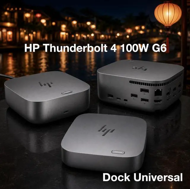 Alt view image 4 of 7 - Thunderbolt 4 100W G6 Dock Universal Thunderbolt/USB-C Docking Station | Port Replicator Bundle w/Dockztorm Hub (Single Cable for Charging, Data Transfers to Any Brand Laptop)
