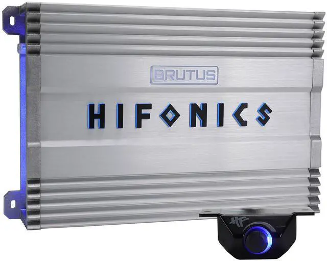 Main image of Brutus Gamma Monoblock Super D Class 1300 Watt Car Audio Sound | System Subwoofer Speaker Amp Amplifier with Bass Knob