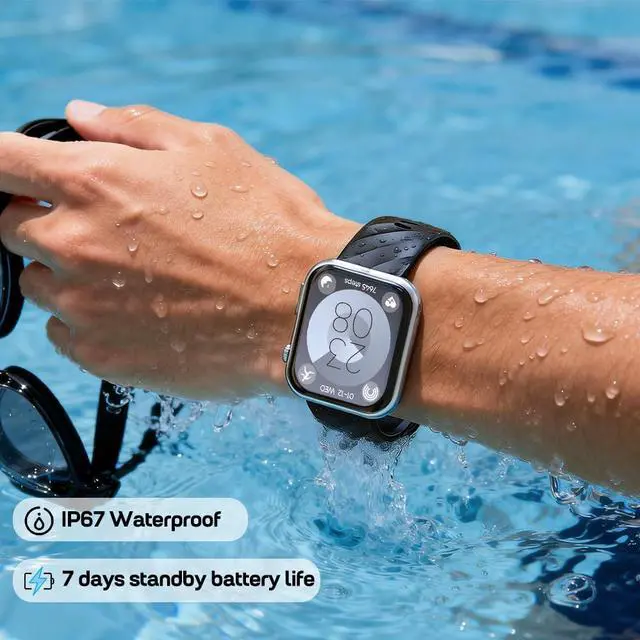 Alt view image 6 of 7 - GT5 PRO MAX Smart Watch for Men Women (Answer & Make Calls), Fitness Tracker with 1.97" AMOLED Display, Heart Rate, Blood Pressure, Blood Oxygen Sleep & Stress Tracking, 100+ Sports Modes