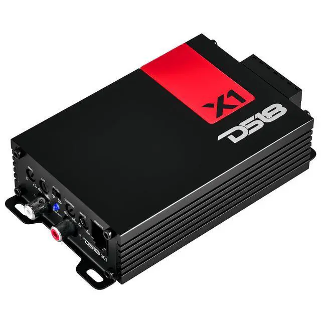 Alt view image 5 of 7 - X1 Ultra Compact Car Audio Amplifier Class D 1 Channel Monoblock 900 Watts Peak Remote Level Control Included,Black