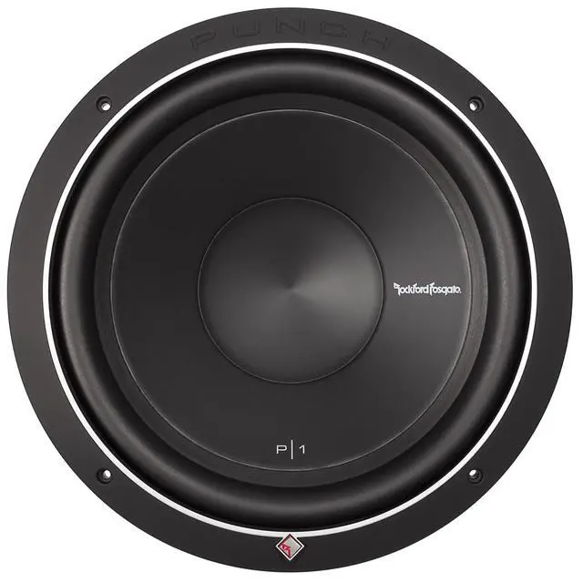 Alt view image 2 of 6 - P1S2-12 12 in Subwoofer P1G-12 Grille Bundle | Bundle includes one P1S2-12 Punch P1 12 in 2-ohm subwoofer and one P1G-12 stamped grille insert