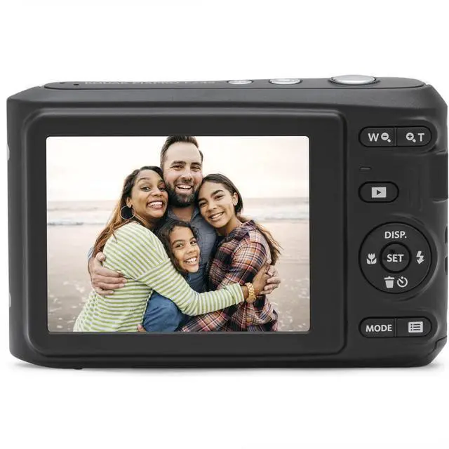 Alt view image 6 of 7 - FZ45WH PIXPRO FZ45 16MP Digital Camera White Bundle with Lexar 64GB High-Performance 800x UHS-I SDHC Memory Card Blue Series