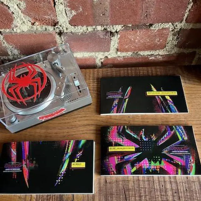 Alt view image 4 of 7 - CR6037A-SI RSD3 Mini Turntable, Spider-Man | For 3-inch Vinyl Records
