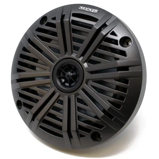 Alt view image 4 of 6 - 6.5" Marine Speakers (2 Pair) Charcoal Salt Water Grills OEM Replacement Speakers