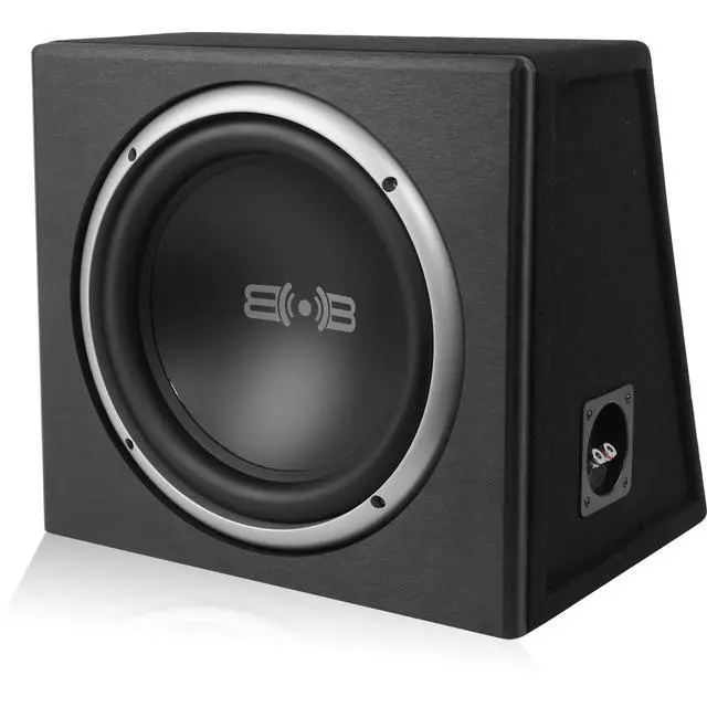 Alt view image 2 of 7 - BPKG110v2 500W Single 10 Car Subwoofer with Ported Enclosure, Monoblock Amplifier, Wiring Kit and Remote Bass Knob | with Ported Enclosure, Monoblock Amplifier, Wiring Kit and Remote Bass Knob