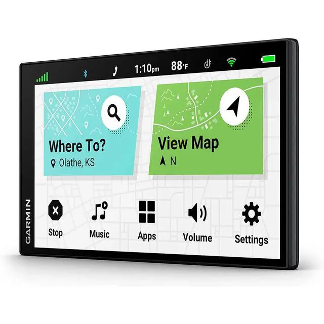 Alt view image 5 of 7 - DriveSmart 66 6" Car GPS Navigator (010-02469-00) | Official USA Partner Model | Bundle with 7" Hard EVA Case