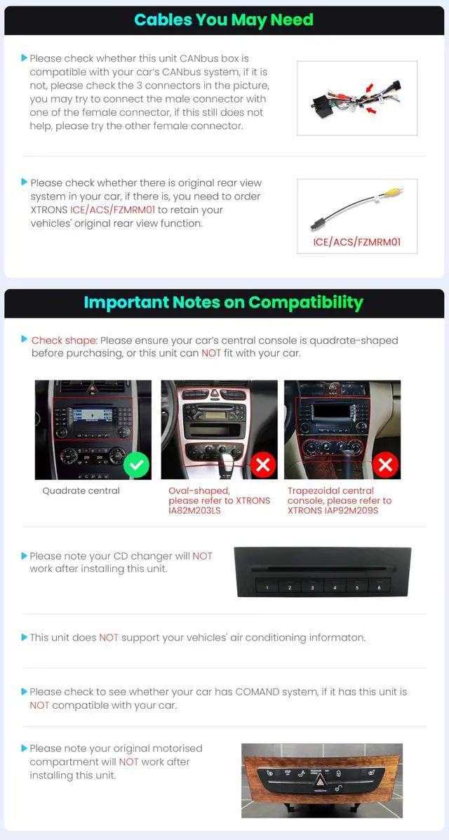 Alt view image 3 of 6 - Android Car Stereo for Mercedes Benz W245 W169 W639 W906, 9 IPS Touch Screen Car Radio GPS Navigation Bluetooth Built-in DSP Head Unit Support Wireless CarPlay Android Auto 4G LTE(4+64GB)