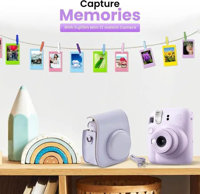 Alt view image 7 of 7 - INSTAX MINI 12 Blue Bundle 2025 (60 Sheets, Lilac Purple (Holiday Bundle))
