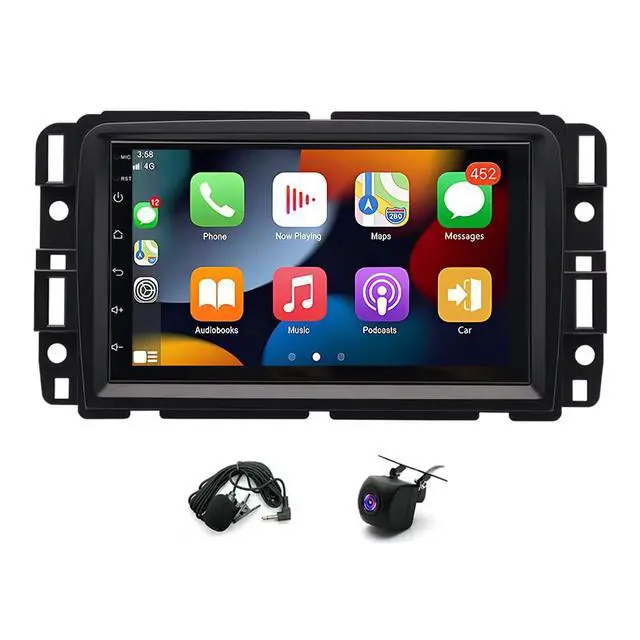 Alt view image 5 of 7 - 4+64G Car Radio for Chevrolet Traverse 2013 2014 2015 2016 2017, 7 inch Touchscreen Stereo for Buick Enclave 2013-2017 Head Unit for Traverse Wireless Android Auto Bluetooth GPS Backup Camera