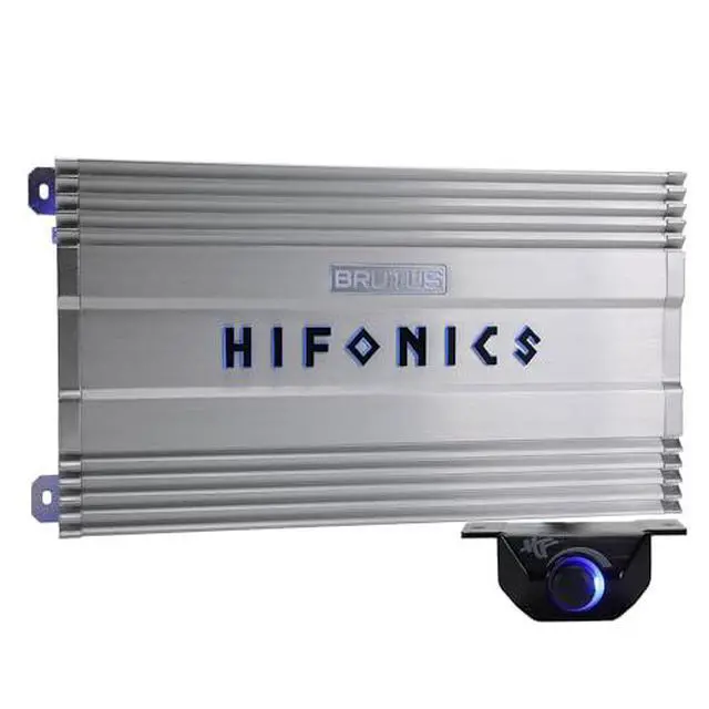 Alt view image 2 of 2 - BG-2500.1D Brutus Gamma Monoblock Super D Class 2500 Watt Car Audio Sound System Subwoofer Speaker Amp Amplifier with Bass Knob