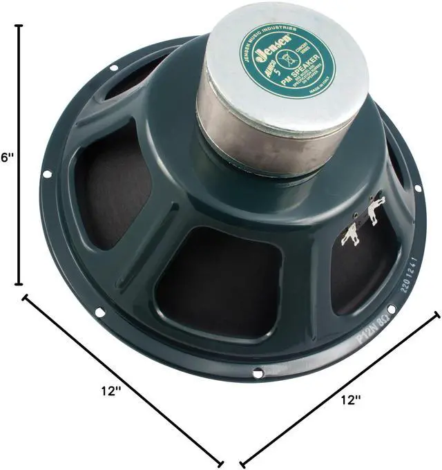 Alt view image 4 of 5 - Speaker, Green, 12-Inch (P12NNB8)