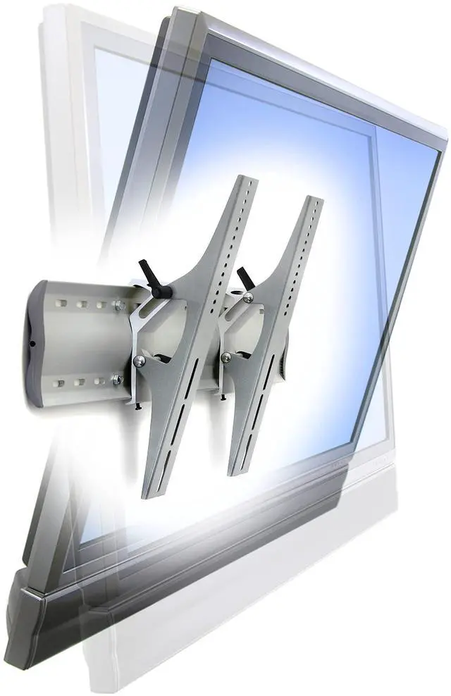 Alt view image 3 of 7 - TM Tilting Wall Mount XL, VESA TV Wall Mount for Heavy Monitors or TVs Greater Than 42 Inches, 0 to 175 lbs, VESA Width Up to 800 mm Silver