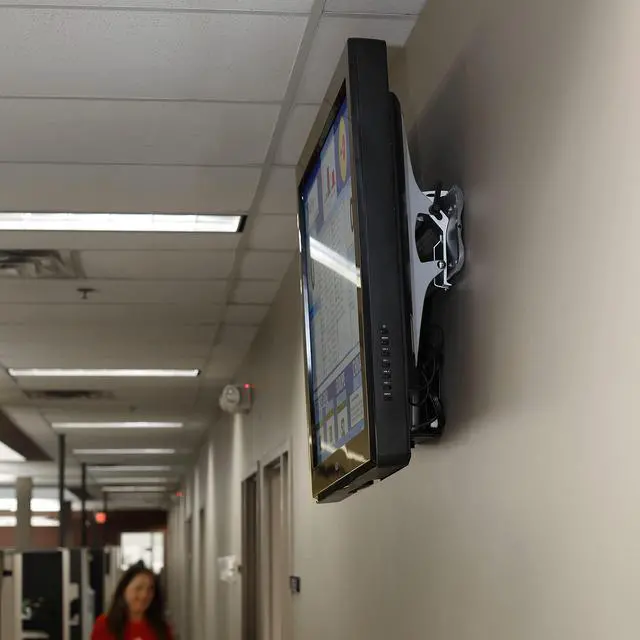 Alt view image 5 of 7 - TM Tilting Wall Mount XL, VESA TV Wall Mount for Heavy Monitors or TVs Greater Than 42 Inches, 0 to 175 lbs, VESA Width Up to 800 mm Silver