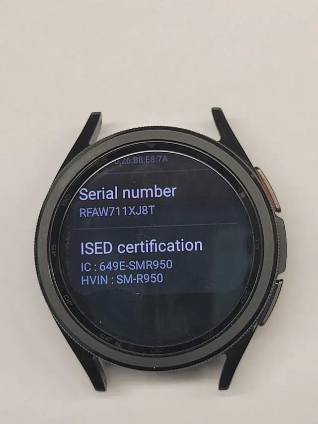 Alt view image 5 of 5 - Galaxy Watch 6 Classic 43mm Stainless-Steel Smartwatch w/Fitness Tracker, Heart Monitor, BIA Sensor, Bluetooth Silver