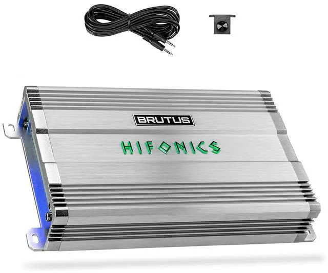 Main image of Brutus BG 1000 Watt Class D Monoblock Amplifier with Built-in UV Meter, Dual Toroidal Transformer PWM Power Supply and Shielded Inductors