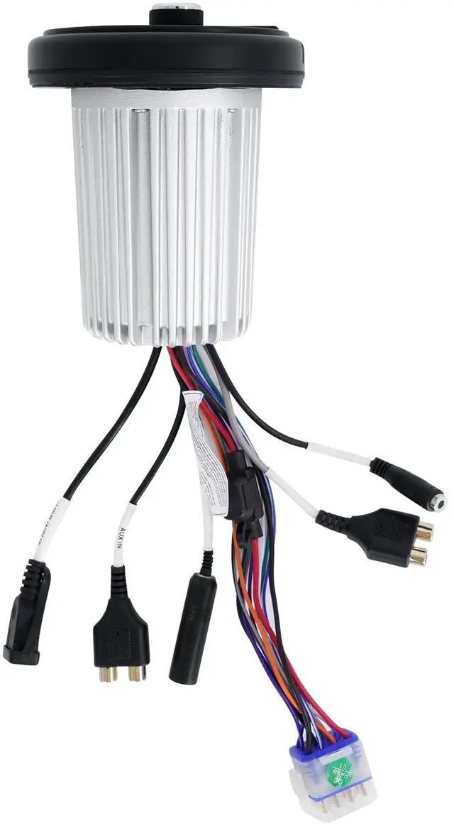 Alt view image 6 of 7 - KMC2 Marine Bluetooth Receiver Bundle with (2) White MB Quart 6.5" Speakers (3 Items)