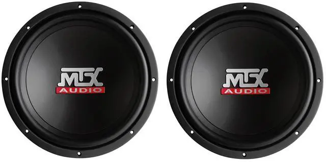 Main image of Audio TN12-04 12 inch SVC 800 Watt Sub Car Power Subwoofer Pair with Venting Cooling System (2 Pack)