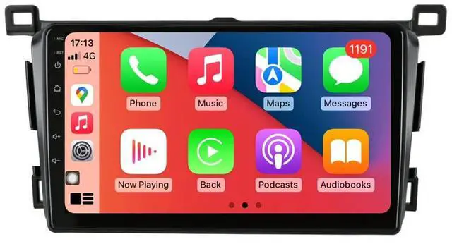 Main image of Android 13 Stereo Radio for Toyota RAV4 (2013-2018) 9 inch Head Unit Octa Core 4G+64G Built-in Wireless Carplay/Android Auto/DSP/4G/WiFi/Bluetooth Free Camera