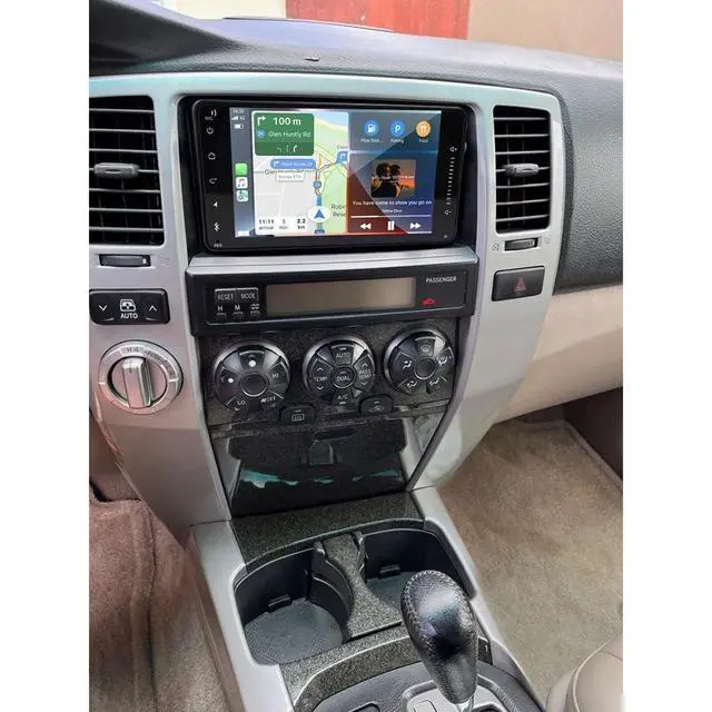 Alt view image 2 of 6 - 4+64G Double Din Car Stereo Radio for Toyota 4 Runner Camry 2003-2009 with Wireless Carplay Android Auto 7 inch IPS Touch Screen Head Unit Stereo Bluetooth GPS WiFi AHD Backup Camera