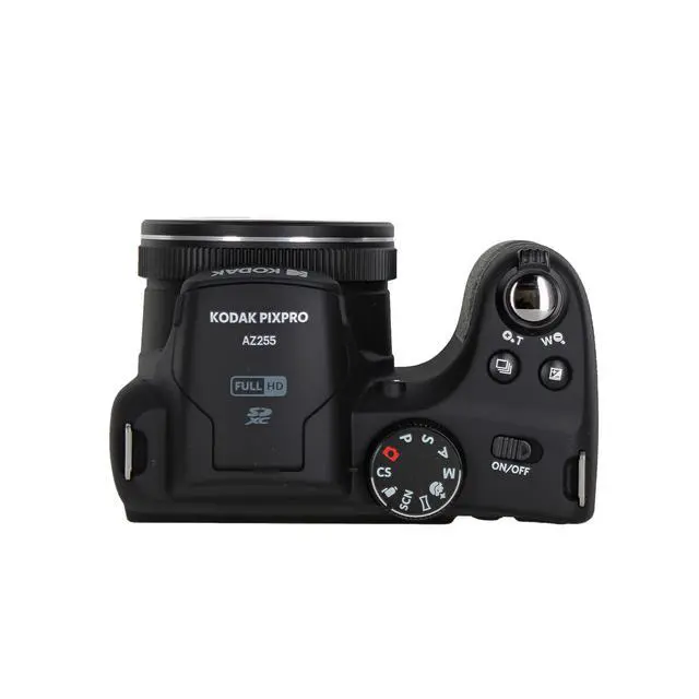 Alt view image 3 of 6 - Pixpro AZ255 Digital Camera (AZ255BK) Bundle Including: 64 GB Memory Card, Rechargeable Batteries, Case, Neck Strap, Lens Caps, Full Cleaning Kit, Card Reader, Card Wallet, USB Cable, Cap Keeper