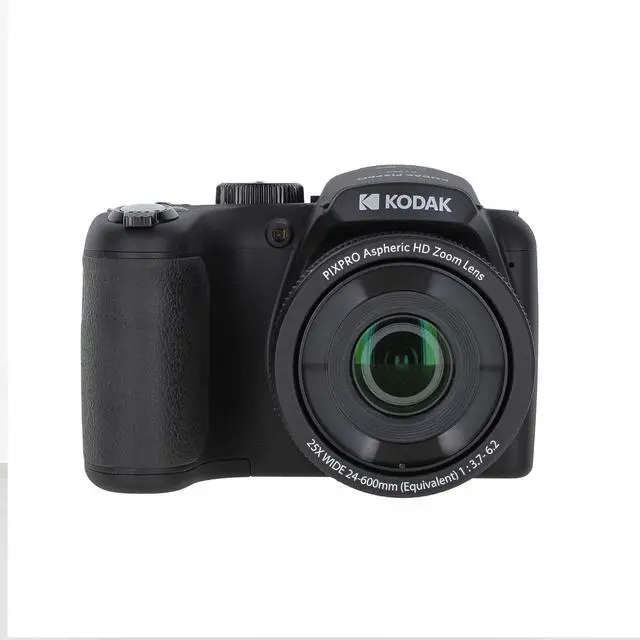 Alt view image 6 of 6 - Pixpro AZ255 Digital Camera (AZ255BK) Bundle Including: 64 GB Memory Card, Rechargeable Batteries, Case, Neck Strap, Lens Caps, Full Cleaning Kit, Card Reader, Card Wallet, USB Cable, Cap Keeper