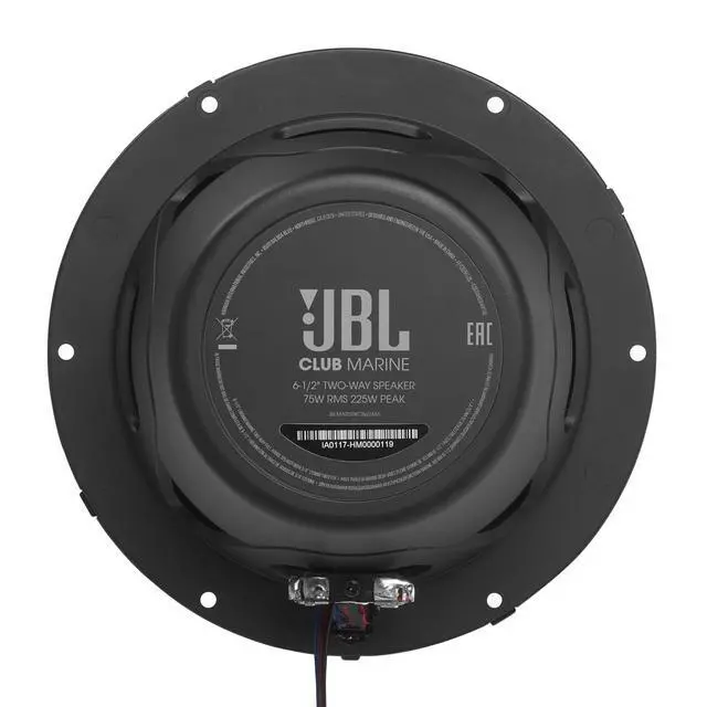 Alt view image 2 of 7 - CB62 - High Performance 6-1/2" 2-Way Speakers, 75Wrms, 225W Peak, Sensitivity (@ 2.83V): 92dB, Frequency Response: 50Hz 20kHz, Nominal Impedance: 4ohm