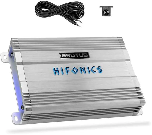 Main image of Brutus BG 700 Watt Class D Monoblock Amplifier with Built-in UV Meter, Dual Toroidal Transformer PWM Power Supply and Shielded Inductors