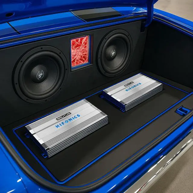 Alt view image 7 of 7 - Brutus BG 700 Watt Class D Monoblock Amplifier with Built-in UV Meter, Dual Toroidal Transformer PWM Power Supply and Shielded Inductors