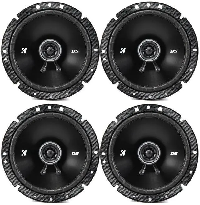 Main image of 6.75" 240 Watt Peak Power 2-Way 4-Ohm Coaxial Car Audio Speakers (Qty 4)