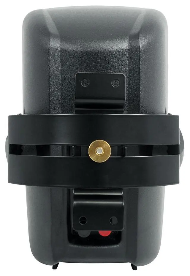 Alt view image 3 of 7 - RCS80-1 70V Commercial Amp with Black WET-44 PRO Speaker Pair | 60W RMS, Bluetooth, USB/SD, FM, 2 Mic Inputs, WET-44 PRO Dual 4" 4-Way Swivel Speakers, Bass/Treble Controls, Remote, 2-Items