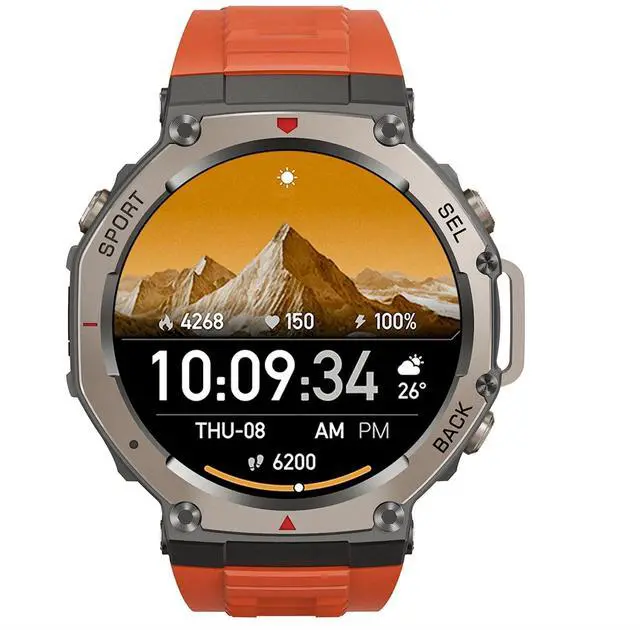 Main image of Mivrass GPS Sports SmartwatchRed