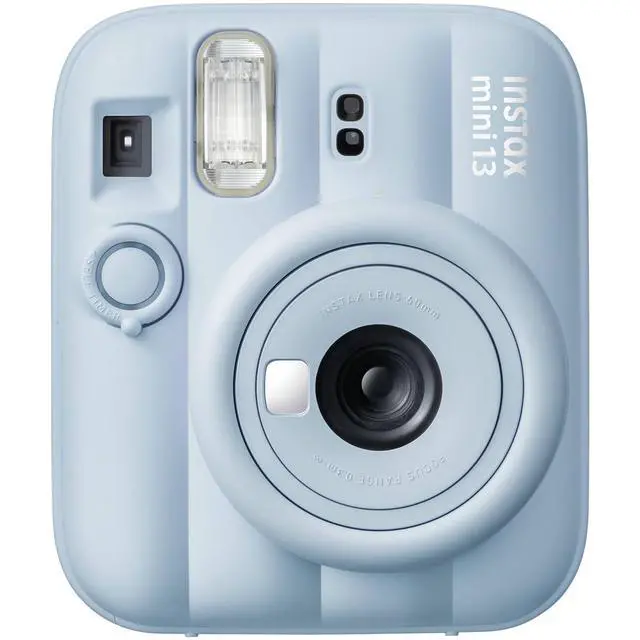 Alt view image 2 of 4 - Instax Mini 13 Instant Film Camera Kit (Frost Blue, 40 Films) | Bundle Includes Slinger Clear Case, 4 Color Filters, Selfie Mirror, Album & Instax Mini Film