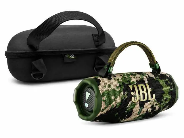 Main image of Charge 6 Case Bundle (Squad) - Waterproof & Drop-Proof Bluetooth Speaker Pro Sound, AI Sound Boost, 28H Playtime, Built-in Powerbank with Weather-Resistant Protective Hard-Shell Case