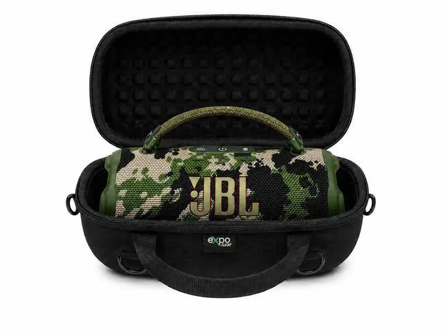 Alt view image 2 of 7 - Charge 6 Case Bundle (Squad) - Waterproof & Drop-Proof Bluetooth Speaker Pro Sound, AI Sound Boost, 28H Playtime, Built-in Powerbank with Weather-Resistant Protective Hard-Shell Case